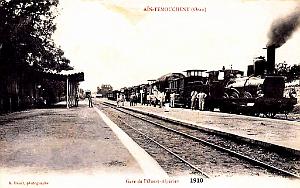 AIN-TEMOUCHENT - GARE - 1910